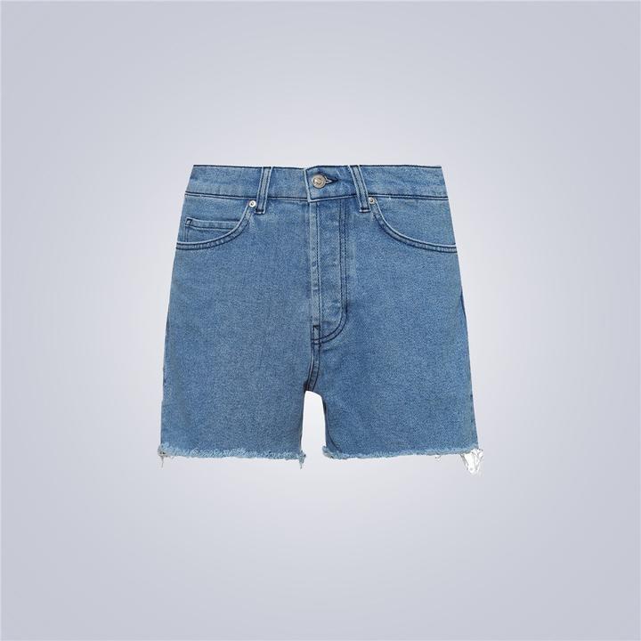 Regular fit denim sales shorts