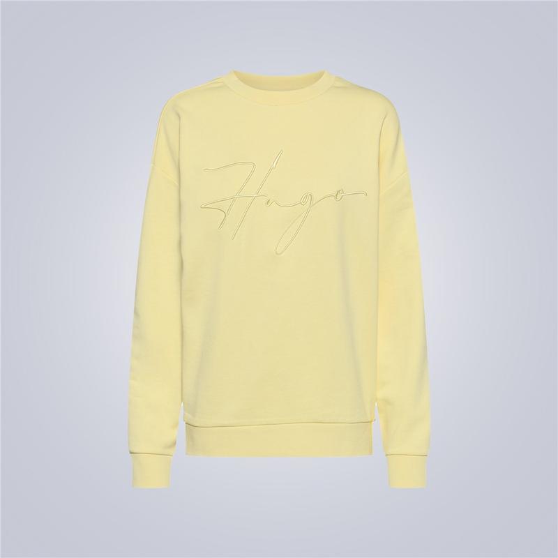 Pastel yellow 2025 crew neck