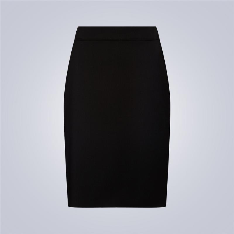 BOSS - Slim-fit pencil skirt in virgin wool