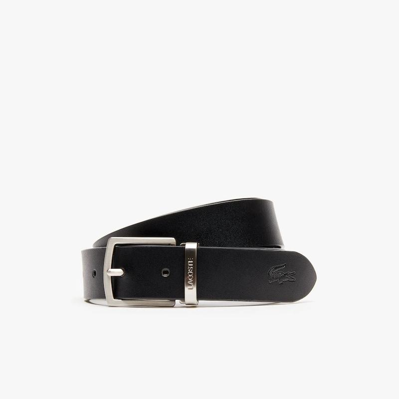 Lacoste men's shop reversible leather belt