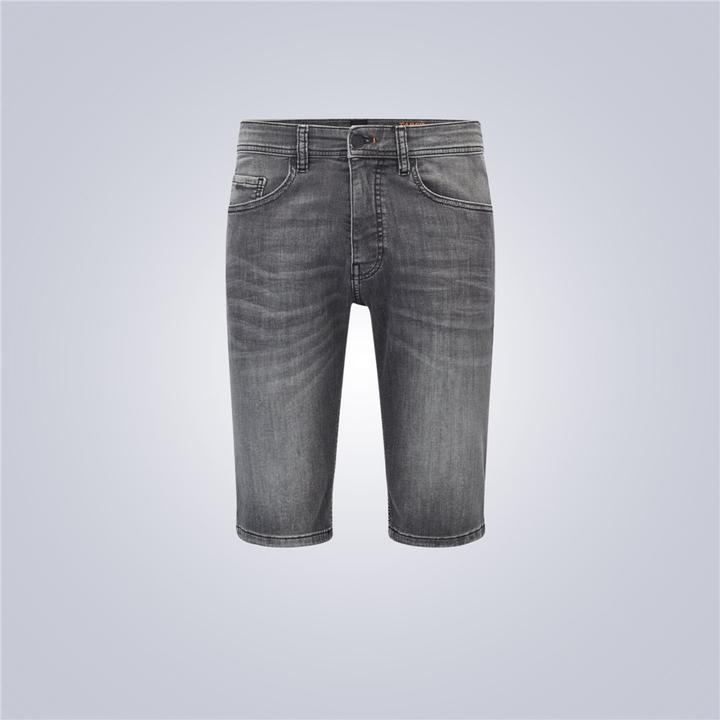 Tapered sales jean shorts