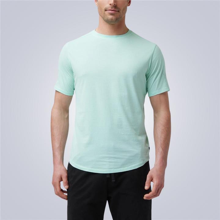 CHAMPIONS T SHIRT L Light Green Crew Neck M2 Boutiques