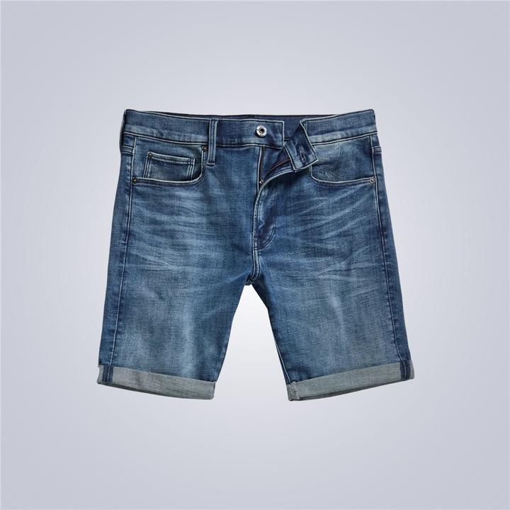 Navy blue hot sale jean shorts