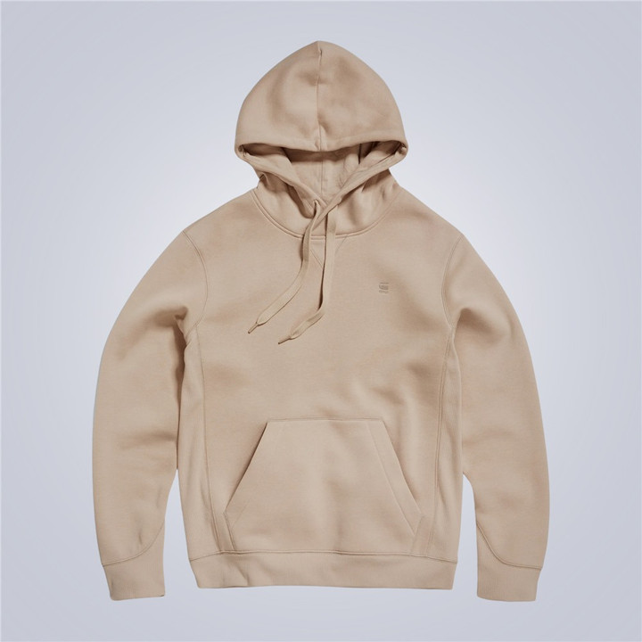 PREMIUM CORE HOODIE M Beige Straight Hooded | M2 Boutiques