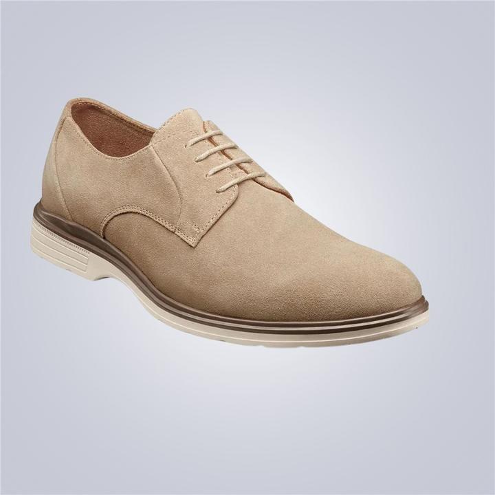 TAYSON Plain Toe Lace Up Oxford 12 US Beige M2 Boutiques