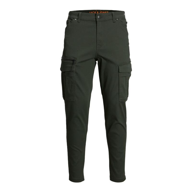 Forest green cargo on sale pants