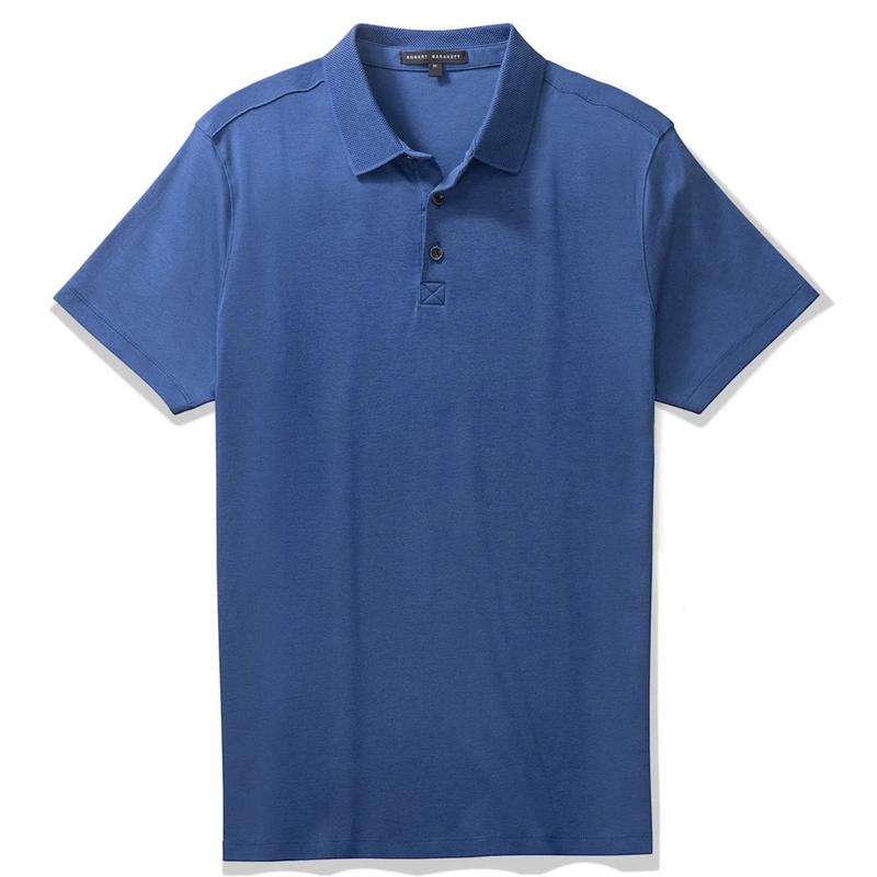 Electric blue outlet polo