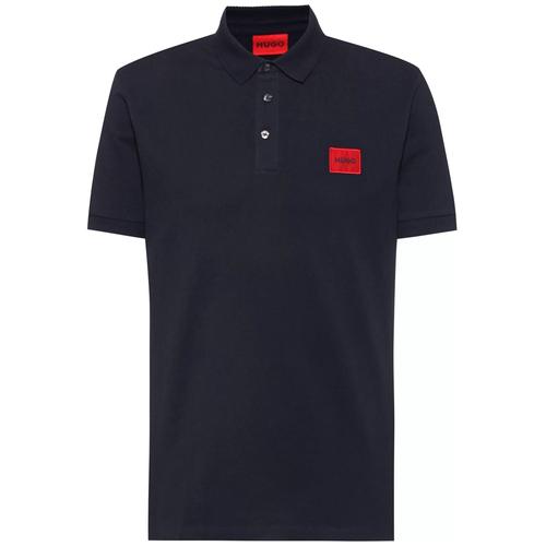 POLO SHIRT RED LOGO L Navy | M2 Boutiques