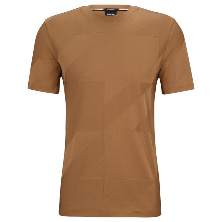 Brown crew shop neck t shirt