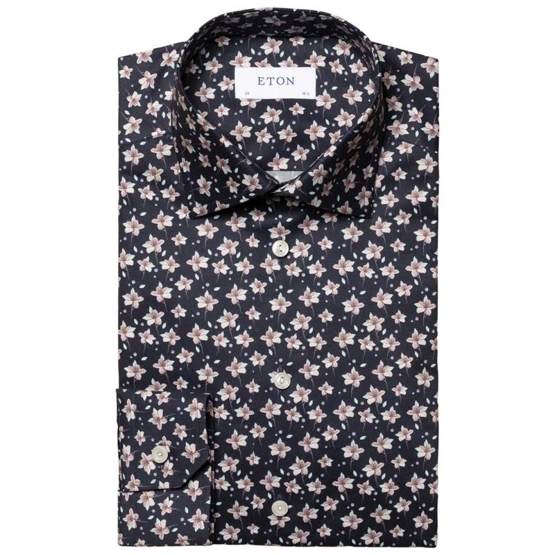 FLOWER TWILL SHIRT M2 Boutiques