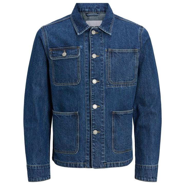 Navy trucker outlet jacket