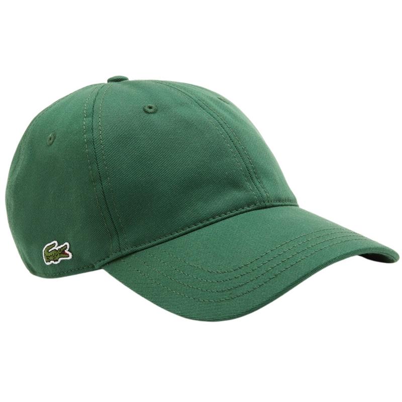 Green lacoste hat online