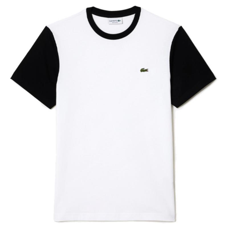 Lacoste color shop block t shirt