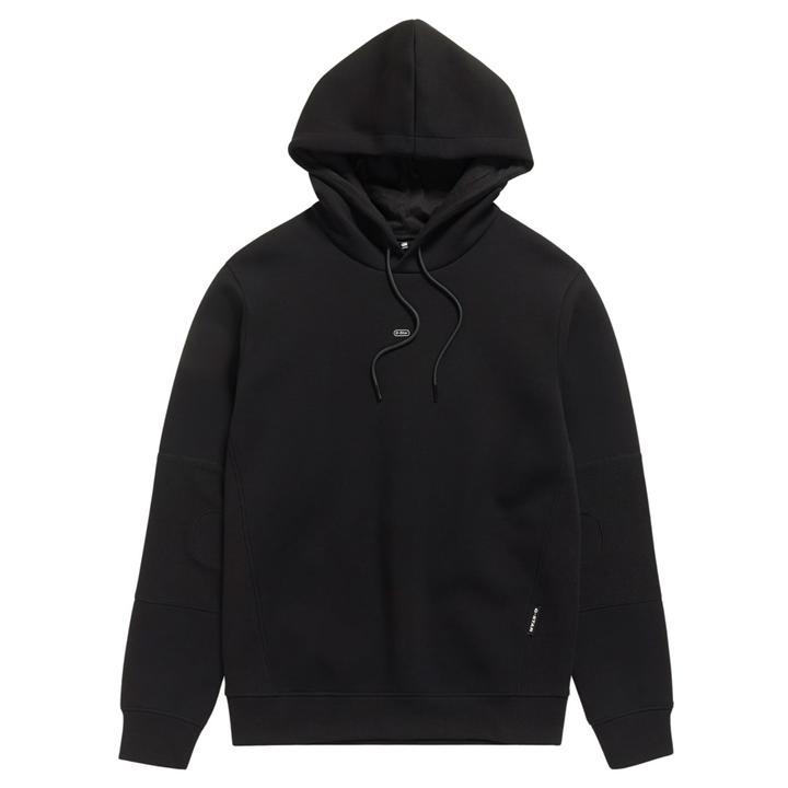 Black hooded hot sale sweater