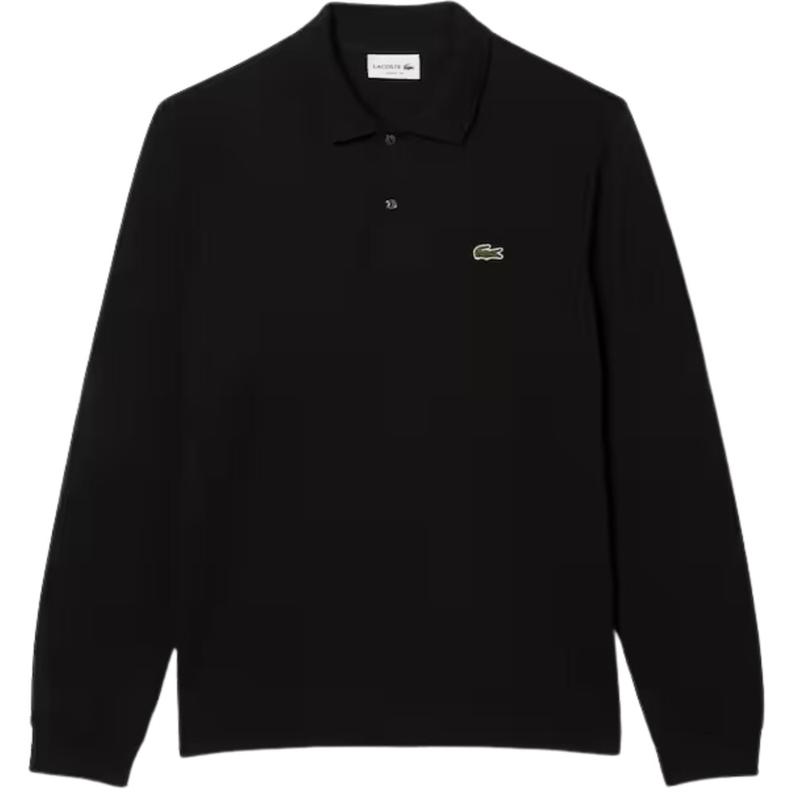 Lacoste black and white polo outlet shirt