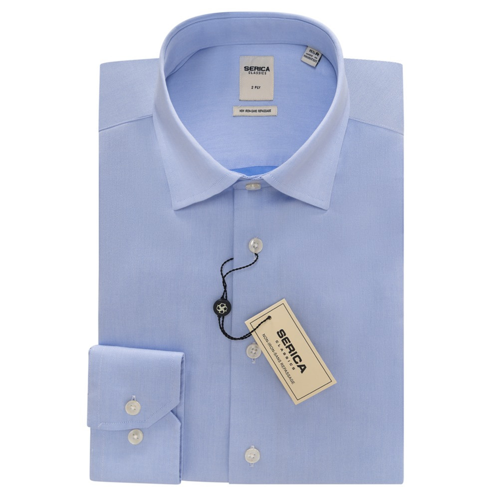 SERICA COMO COTTON DRESS SHIRT | M2 Boutiques