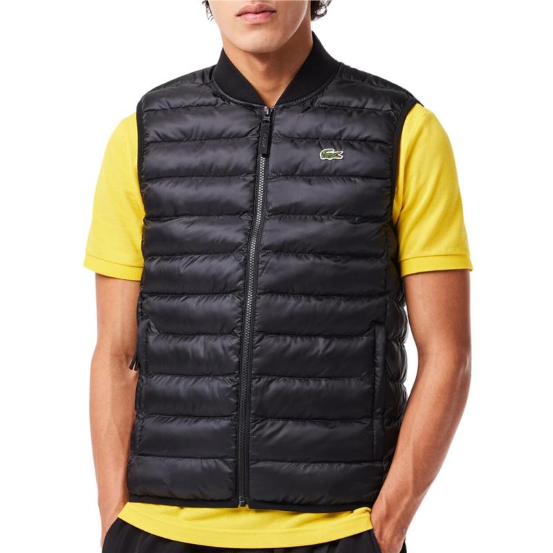 Lacoste sleeveless jacket best sale