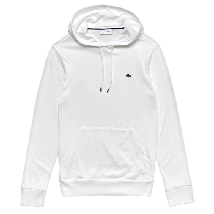 Cotton jersey 2024 hooded tee