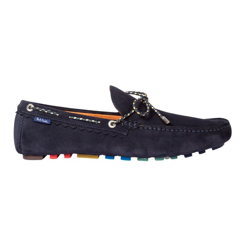 Navy on sale loafer shoes