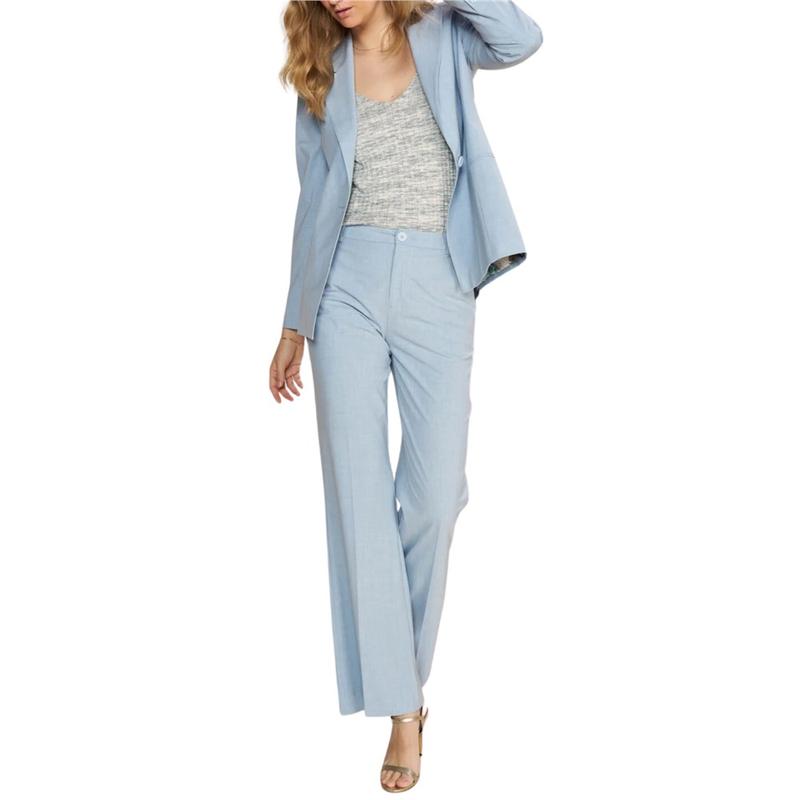 Women's Light Blue Suit Pants