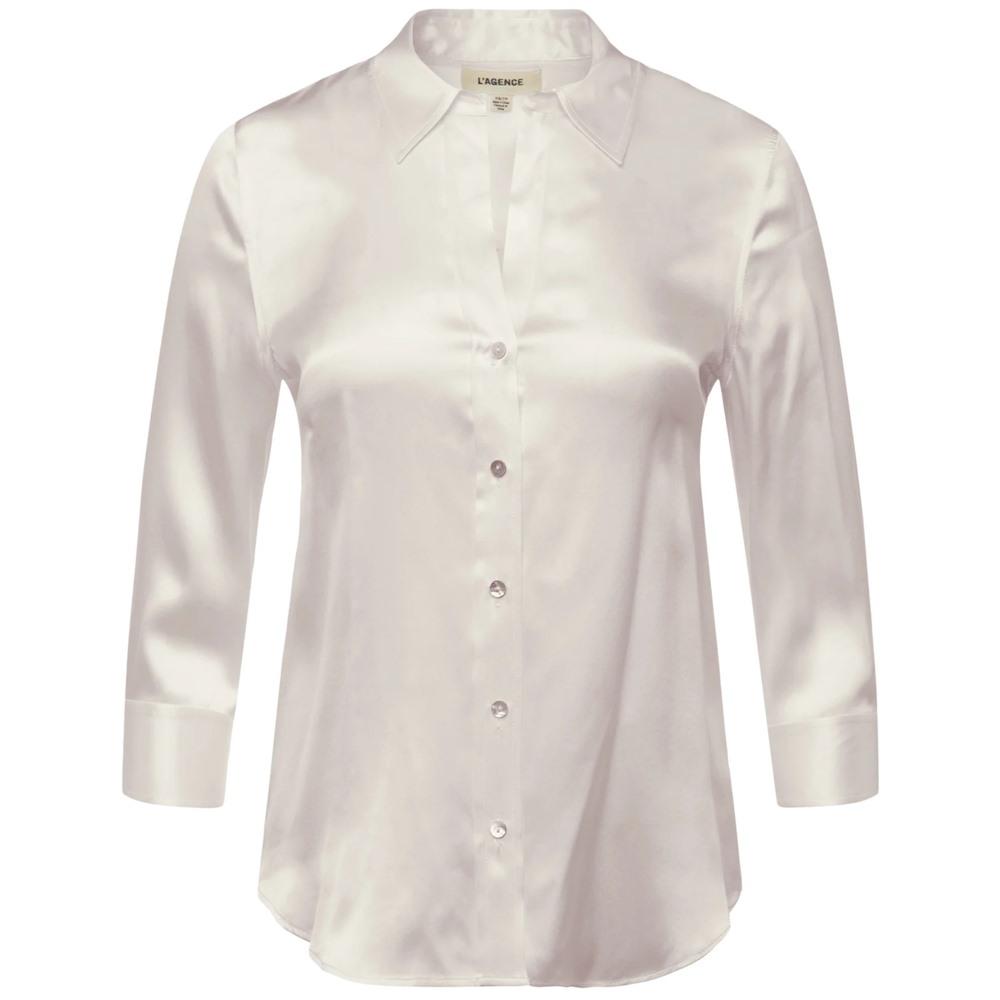 Chemisier Femme L'AGENCE Taille Small - Occasion Très Bon état, Style Blouse Classique