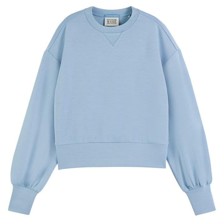 Baby blue crew neck sweatshirt hotsell