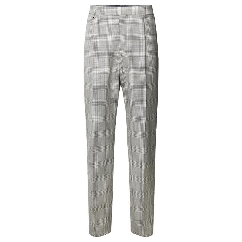 WOOL TARTAN PANTS M2 Boutiques