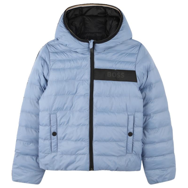 Hugo boss boys coat best sale