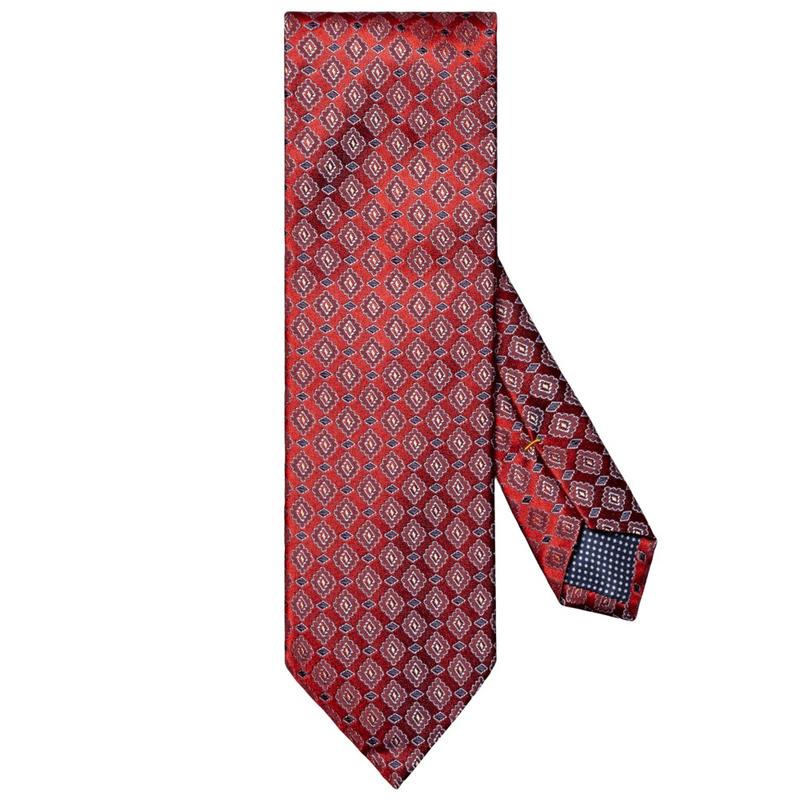 Red silk tie discount