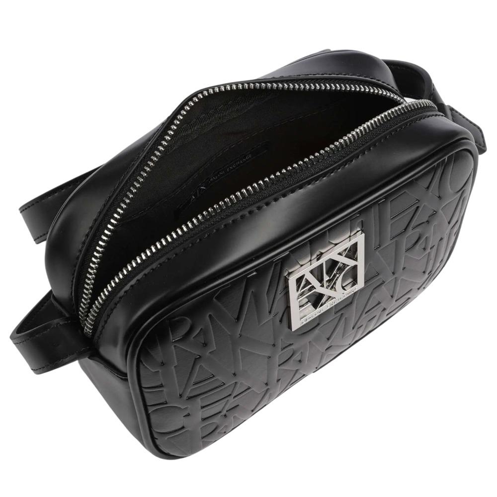 Wallet Body Bag／black × silver AX CROSSBODY BAG | M2 Boutiques