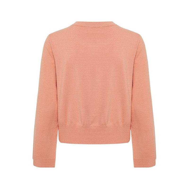Vavaras Sweater L Coral Crew-Neck | M2 Boutiques