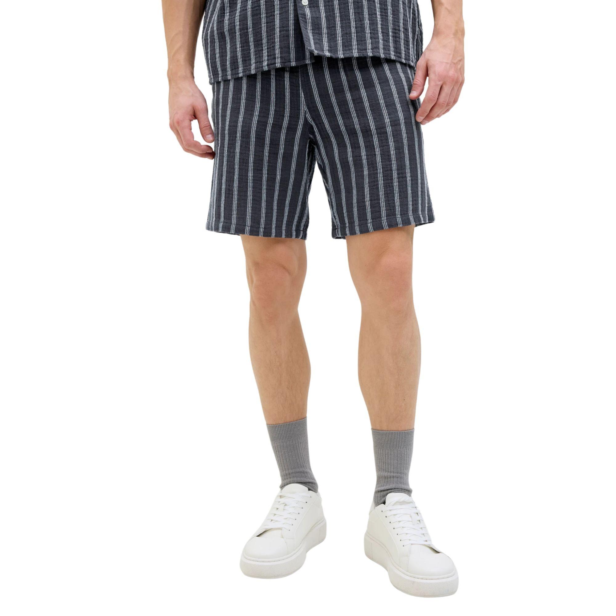 【U LAN】Narin Brushed Track Short Pants CASUAL LINED SHORTS | M2 Boutiques