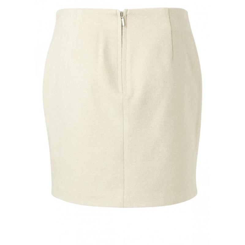 Cream pencil mini outlet skirt