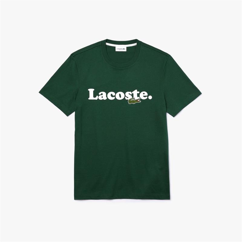 Lacoste green t shirt deals