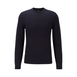 Mateo Sweater M Navy Crew-Neck BOSS COLLECTION | M2 Boutiques