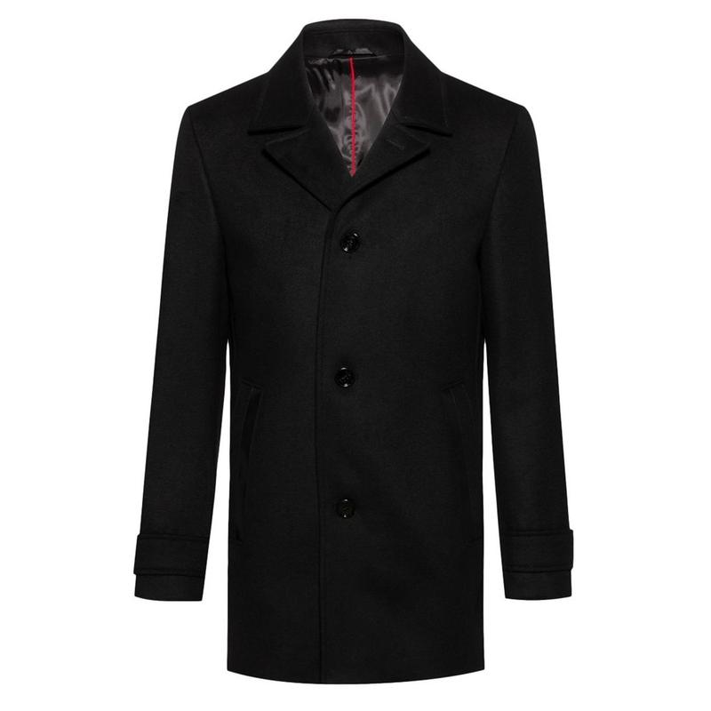 manteau noir 46