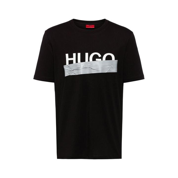 Dicagolino T Shirt M Black Regular Crew Neck M2 Boutiques