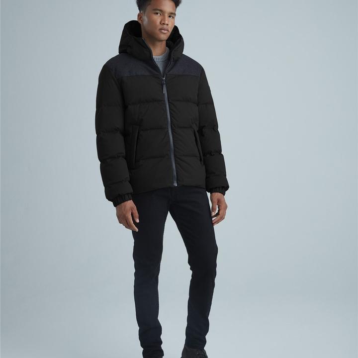 Bomber Fit Hip Length Hugo Parka L Black M2 Boutiques