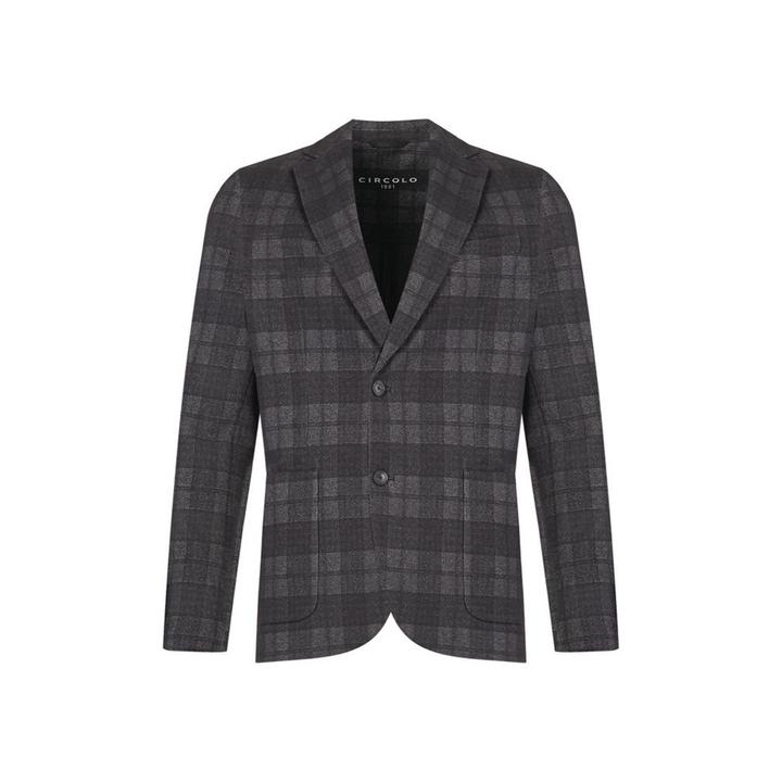 Checkered Blazer 46 Black Slim | M2 Boutiques