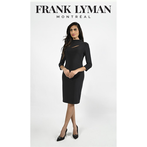 Robe De Plage Femme Extensible, Noir Et Beige, Motif Grandes Feuilles – Taille Unique (neuve)