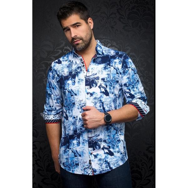 Chemise au noir discount rabais