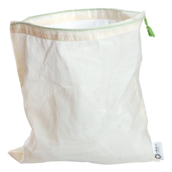 5 petits sacs réutilisables en coton