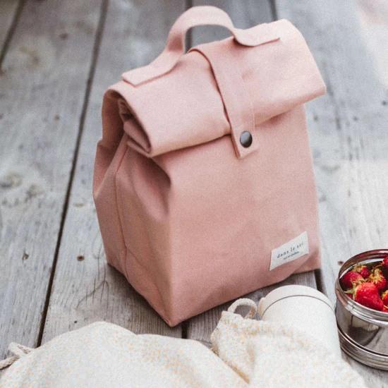 Dans le sac Sac lunch vieux rose La R serve Naturelle