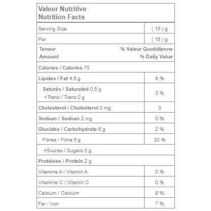 Graine de chia noires bio 500g