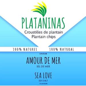 Croustilles de Plantains - Sel de Mer