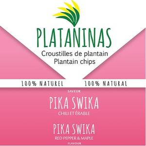 Croustilles de Plantains - Pika Swika