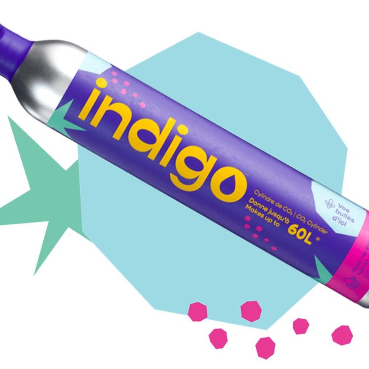 Indigo Soda - Recharge CO2 Indigo Soda pour Sodastream /u.