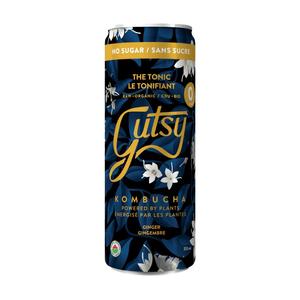 Kombucha Gutsy le Tonifiant Gingembre Sans Sucre Bio