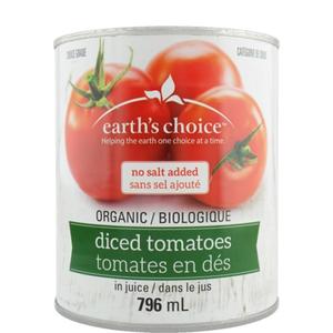 Tomates en Dés Bio Sans Sel 398ml