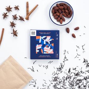 Chaï - Kallari 70% + épices de chaï, amandes et thé noir